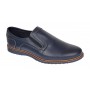 Pantofi casual barbati din piele naturala Bleumarin GKR 331ELBL